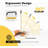 Plastic Snow Plow Pusher Shovel with Wheels
