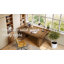 Bureau 63 po en bois massif, bureau de direction pour bureau personnel