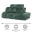  Serviettes de bain en coton Smart Quick-Dry Zero Twist, ensemble de 4-1696872713