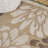 Zinnia Modern Floral Textured Weave Brown/Cream Indoor/Outdoor Rug-574960201
