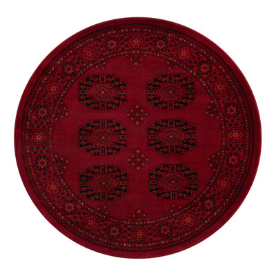 Amro Oriental Red Area Rug