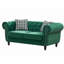 Canapé Chesterfield ‌velvet Upholstery Fabric-1763667010