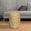 Tabouret tissé en jacinthe