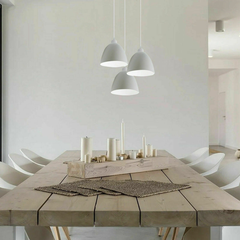 Liddle 3 - Light White Cluster Pendant