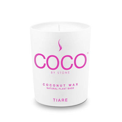 Tiare Natural Coconut Apricot Wax Candle