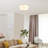 Ranan Linen Semi Flush Mount