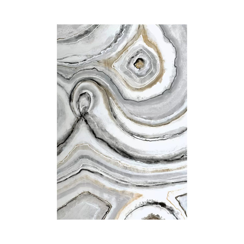 Shades Of Grey I by Liz Jardine - Wrapped Canvas Print, 66.04 cm H x 45.72 cm W x 3.175 cm D