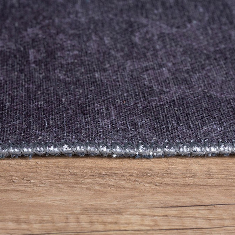 Premium Machine Washable Carpet, 4.6 x 6.2 Feet, 100% Polyester, 1850 g/m² | Pile Height: 0.2 Inches | Eco-Friendly Recycled Poly Cotton Underside | Perfect for Living Room, Bedroom, and High-Traffic Areas