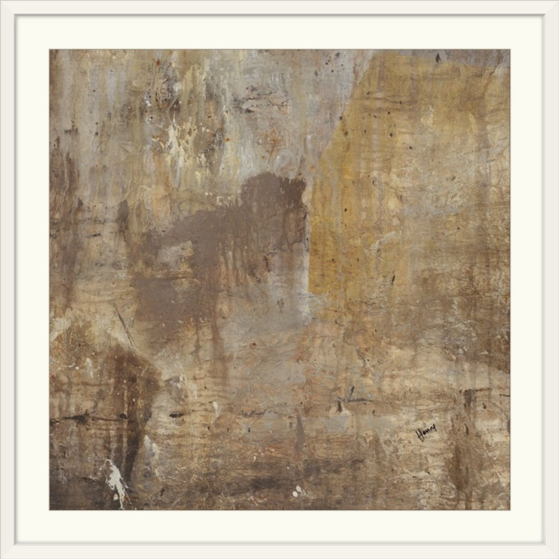 'mur De Pierre Iv Par Peinture Impression Alexys Henry, 20" H x 20" L x 1,5" D, Toile