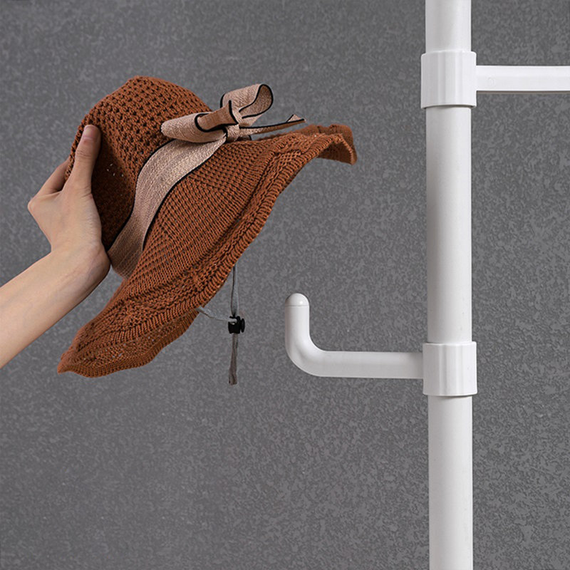 Fajer Undermount Coat Rack-White