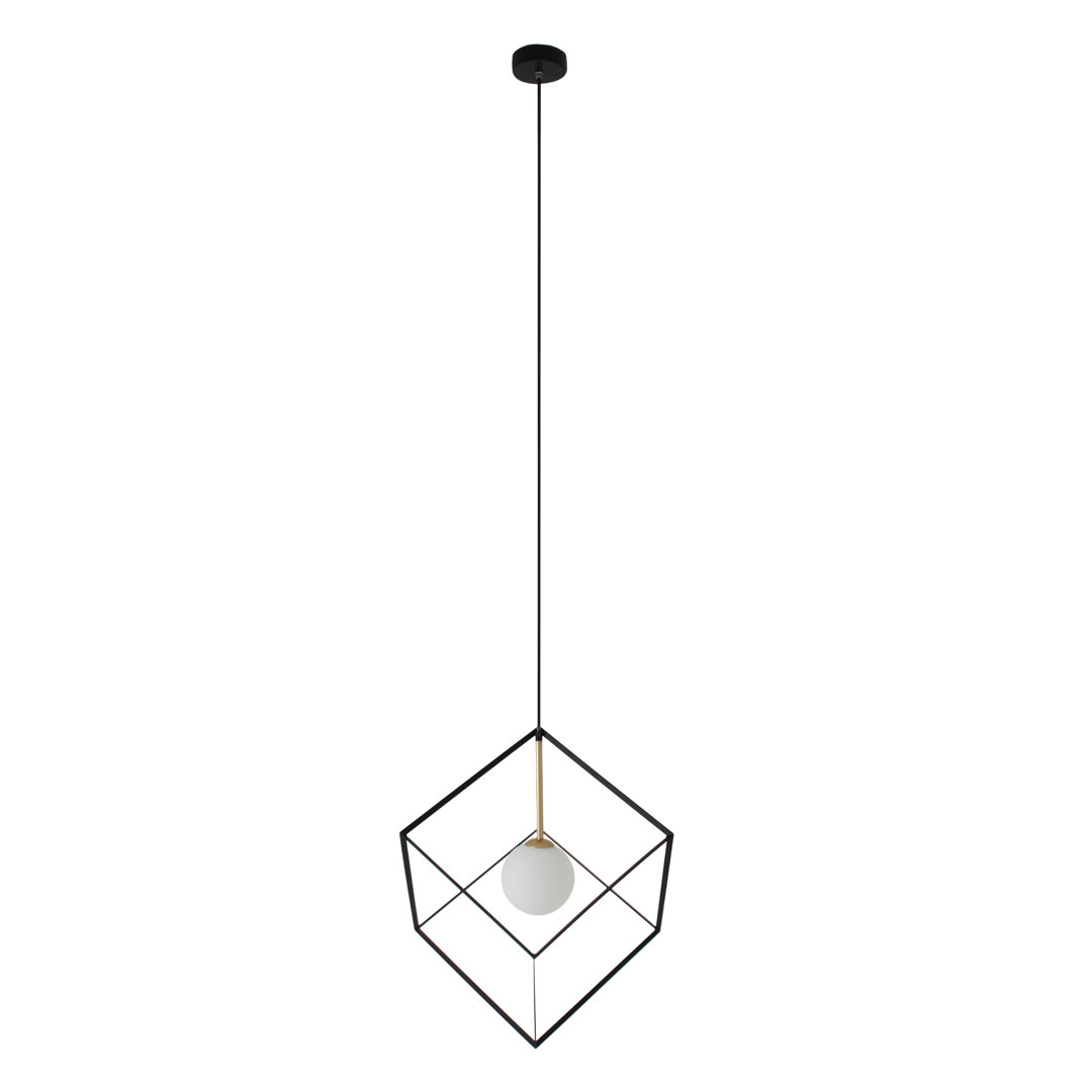 Marsha 1 - Light Gold Square/Rectangle Pendant