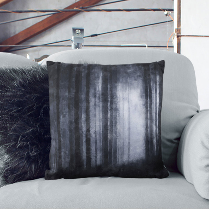Square Cushion, 55cm H x 55cm W x 20cm D, Stone