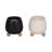 Set Of 2 9Oz Hibiscus Coconut 4"Knobby Feet Cndle, Multi