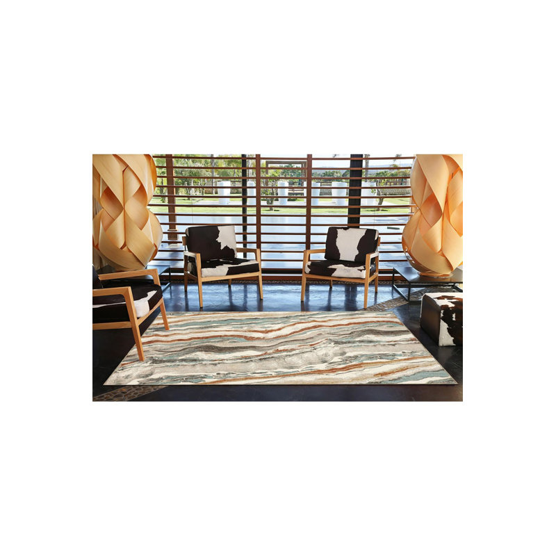 Tapis décoratif crème traditionnel lavable à la machine, Tapis de couloir 3 pi 3 po x 6 pi 7 po inclus