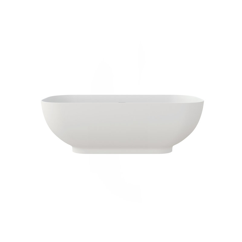 65" Solid Surface Soaking Bathtub
