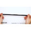 Carreau noir brillant 5,5 x 12 po Shades