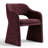 Upholstered Fabric Arm Accent Chair-1395030424