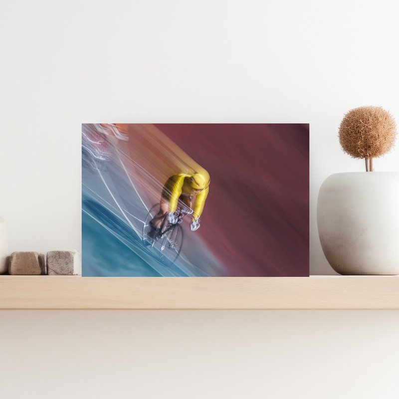 Comet, art mural contemporain, H 12 po x l 18 po