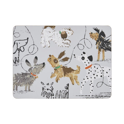Dog Days Animal Print Rectangle Placemat