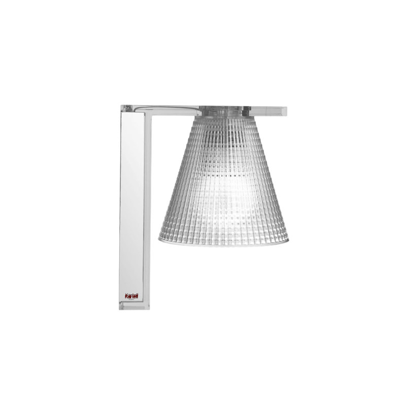 Light-Air 1 - Light LED Armed Sconce, Crystal
