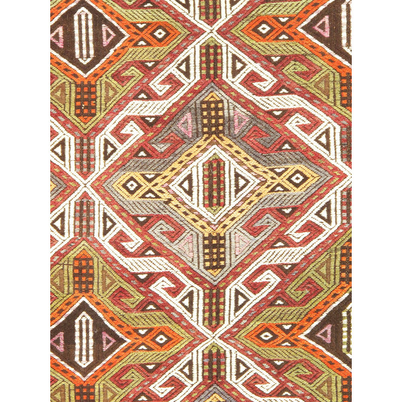 One-of-a-Kind 5'4" X 10'4" 2010s Wool Area Rug in