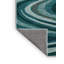 Tapis bleu lavable à la machine-210445788