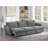 Power Sofa With Sleeper Function, Featuring Comfortable Cushions And Sturdy Inner Frame For Relaxing And Sleeping Needs