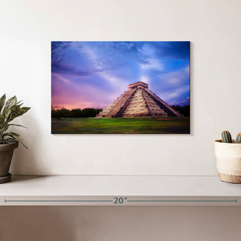Temple Adella de Kukulkan, H 8 po x l 12 po