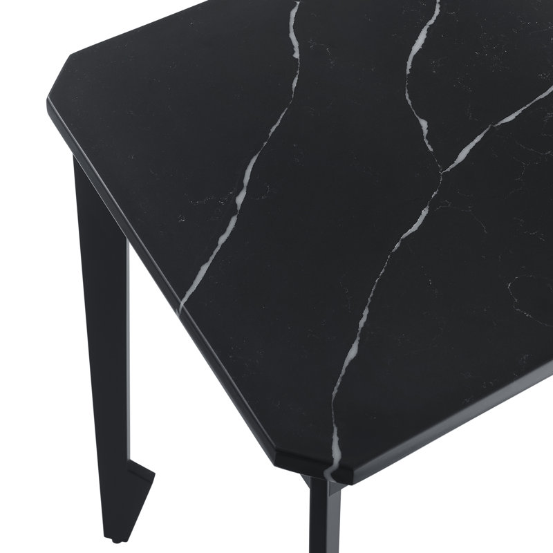 Table de bout, Noir