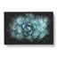Centre Of A Green Succulent Plant - Wrapped Canvas-56641418