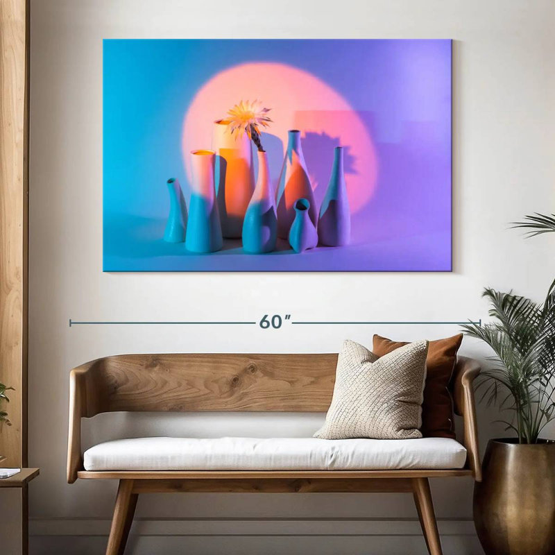 Vase Harnek Cactus, H 34 po x l 51 po
