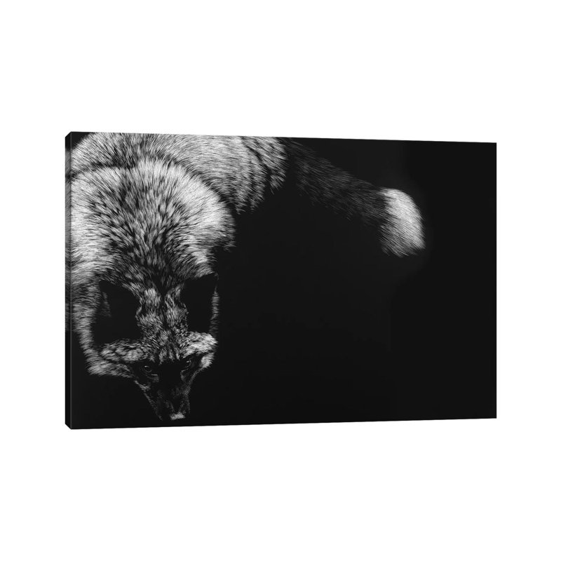 Wild Scratchboard III by Julie T. Chapman - Wrapped Canvas Gallery-Wrapped Canvas Giclée, 66.04 cm H x 45.72 cm W