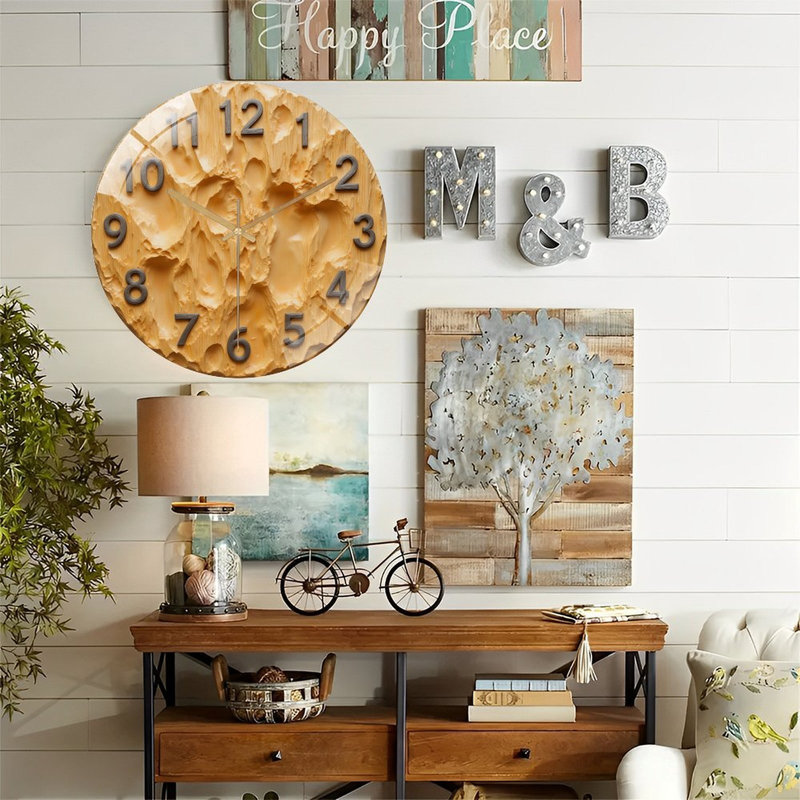Horloge murale 12 po
