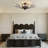 Jamei 8 - Light 37.4" Dimmable Crystal Semi Flush Mount-2088883948
