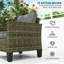 Wicker Outdoor Lounge Chair-1404979412