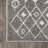 Ziri Moroccan Geometric Gray/Cream Rug-398792755