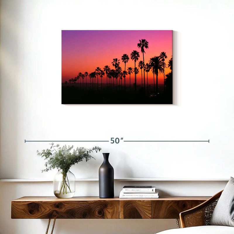 Harnek Los Angeles At Twilight, 20" H x 30" W