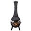 Cheminée au feu de bois en fonte Houle Stove