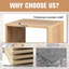 Kryno 38 cm W Bedside Table