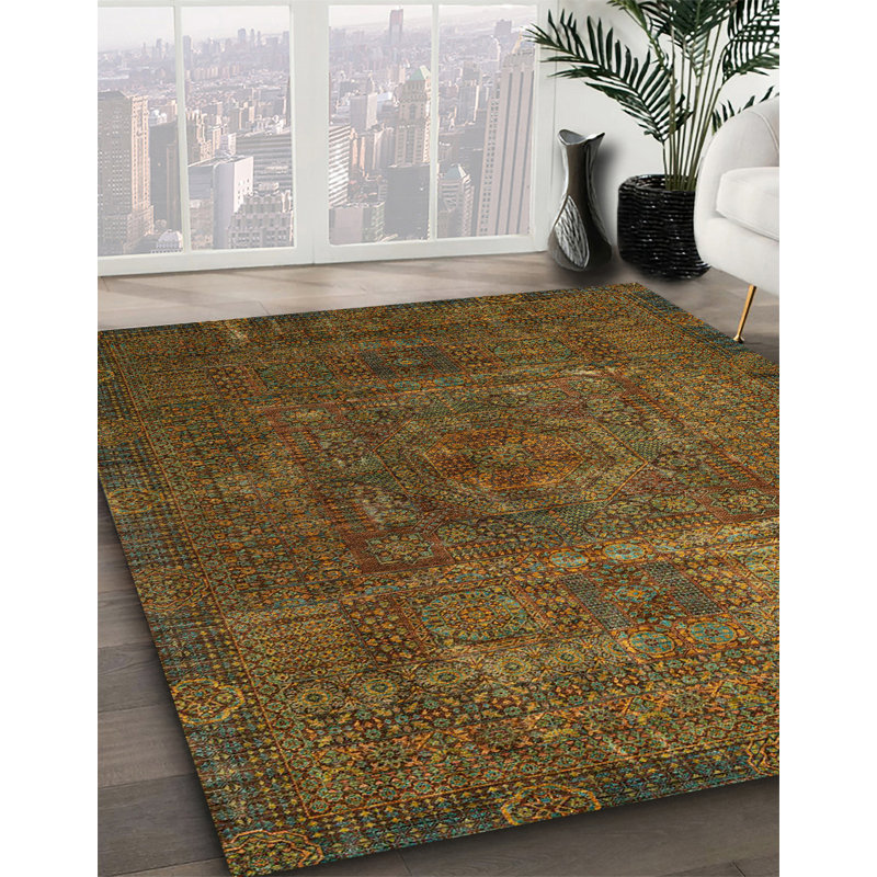 Southwestern Indoor Rug, Square 4'