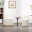 Chaise pivotante avec rangement-1476444728