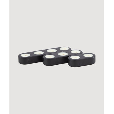 Premium Decorative Concrete Accessory Set (3 Sizes: 1.2 x 2.4 x 4.7 in, 1.2 x 2.4 x 7.1 in, 1.2 x 2.4 x 9.4 in) | 100% Polymer Concrete, Organic Paint, Anthracite Color | Ideal for Modern Decor, Durable & Stylish Design