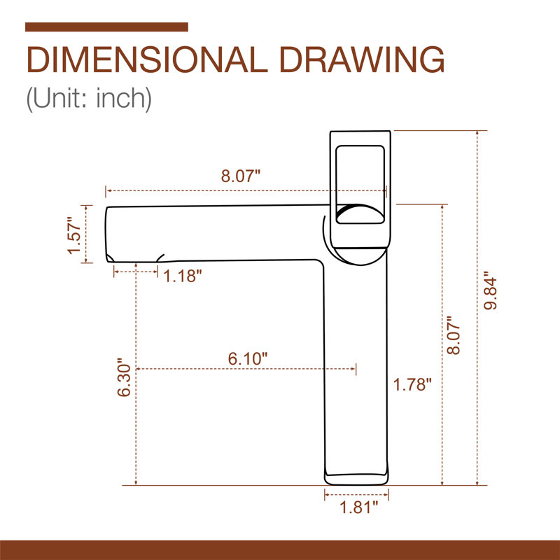 Single-handle Bathroom Faucet, Gun Gray