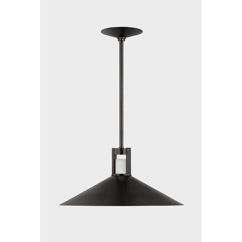 CLERMONT PENDANT, 9.25" H x 20" W x 20" D, Bronze