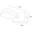 Colvin Chrome LED Armed Sconce