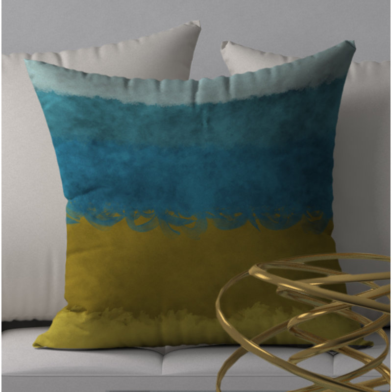 Housse de coussin décorative carrée service Reap, 18 po x 18 po