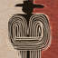Tribal Figure With Hat by Treechild — Portrait Wall Art-1352693201-1352693203-1352693190