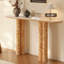 Console Mid-Century moderne en bois manufacturé Burlywood-1078760758