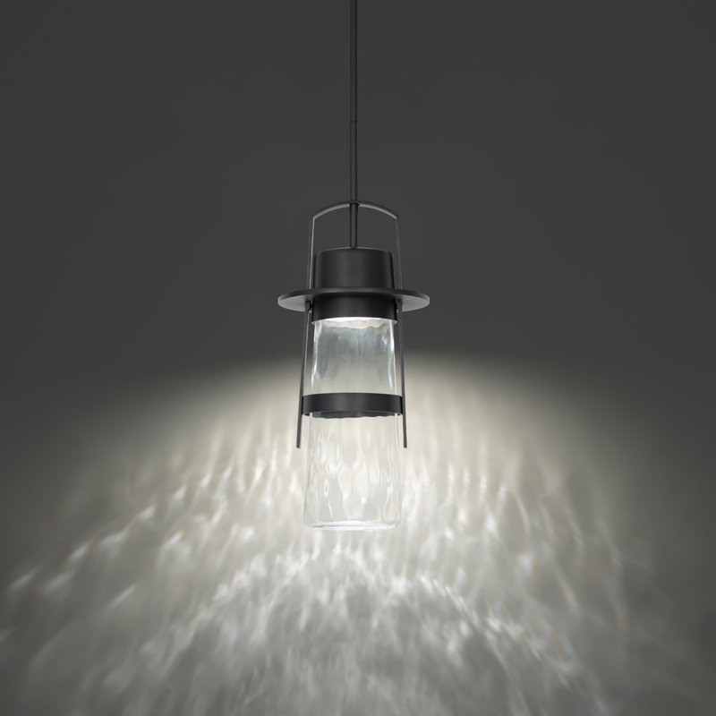 Balthus 1 - Light LED Lantern Pendant, Black