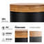 Akhtari Steel Step On Kitchen Trash Can - 3L